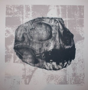 Sérigraphie qui accompagne le nouvel Album de CheshireCat (version de luxe)