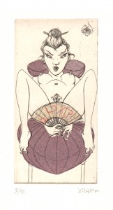 Gravure de Ludovic Levasseur