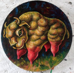 Anne Van der Linden, peinture