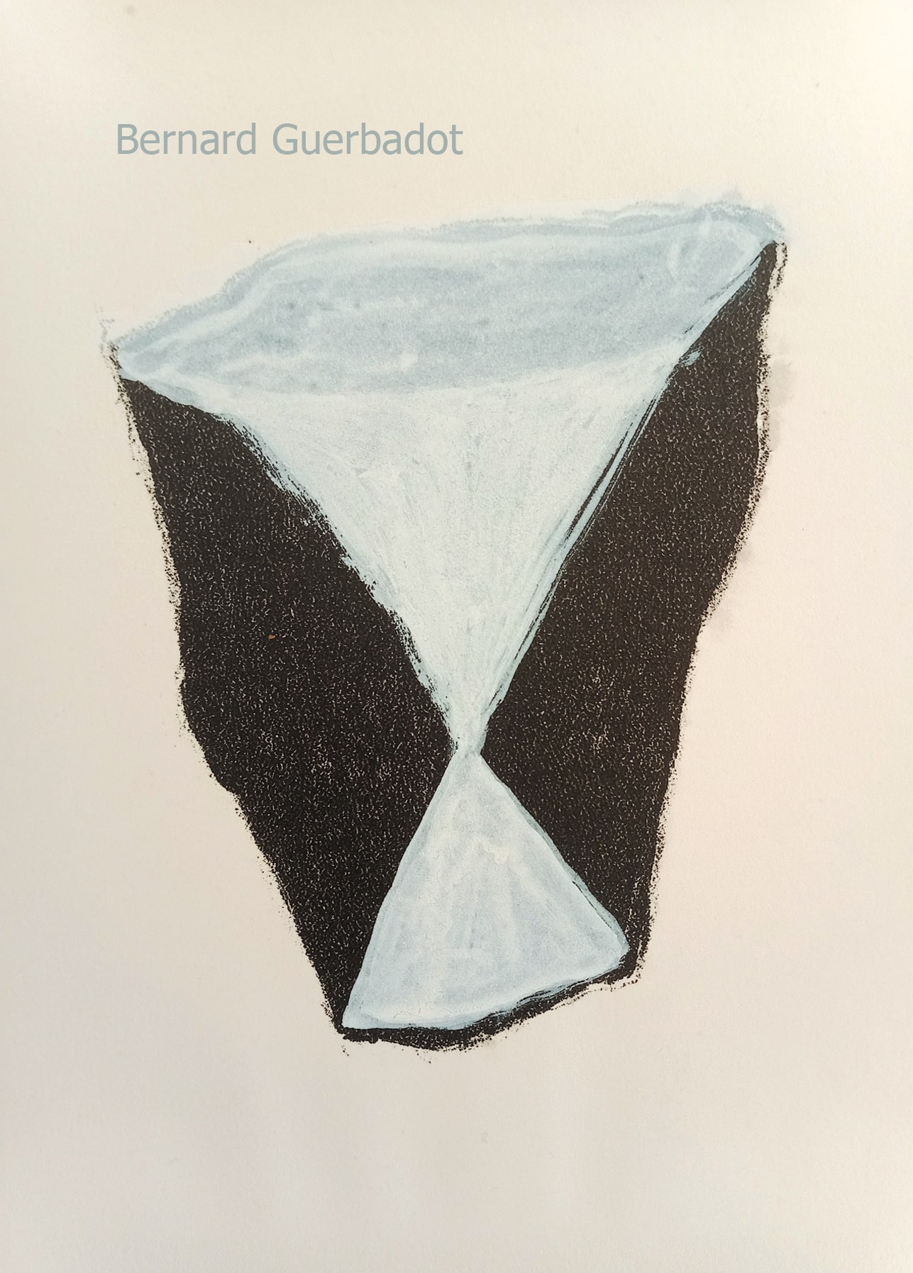 Lithographie rehaussée Bernard Guerbadot